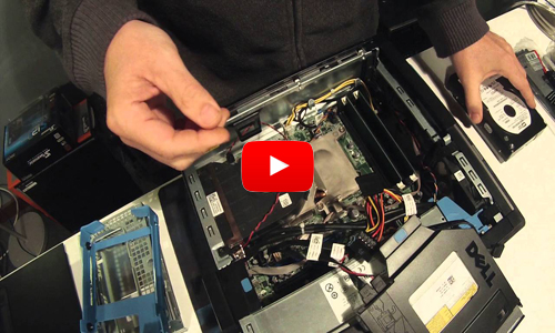 Dell OptiPlex 990 DT Disassembly Process Part 1