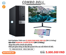 COMBO DELL OPTIPLEX 7060 MÀN 24INCH 03