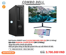 COMBO DELL VOSTRO 3800ST MÀN HÌNH 24INCH 01