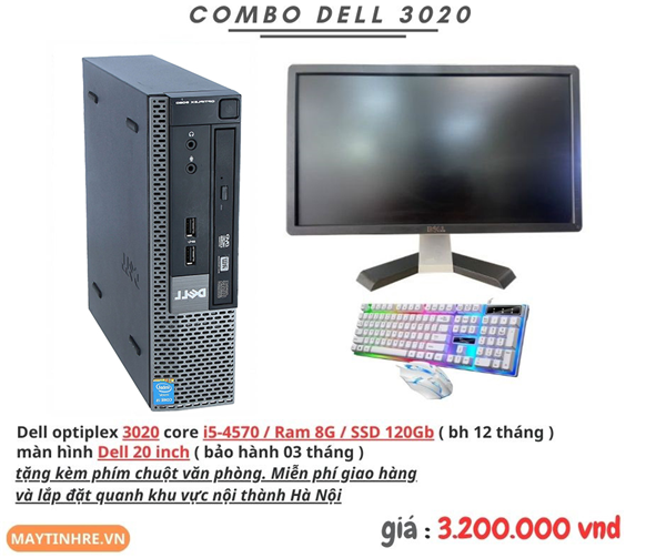 COMBO 1 DELL 3020