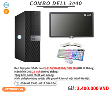 COMBO 1 DELL OPTIPLEX 3040	