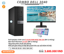 COMBO 2 DELL OPTIPLEX 3040	