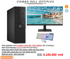 COMBO 3 DELL OPTIPLEX 3050