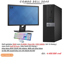 COMBO 4 DELL OPTIPLEX 3040