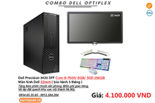 COMBO 4 DELL OPTIPLEX 3050