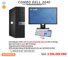 COMBO 3 DELL OPTIPLEX 3040	