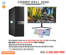 COMBO DELL OPTIPLEX 3040 MÀN HÌNH 22INCH 02	