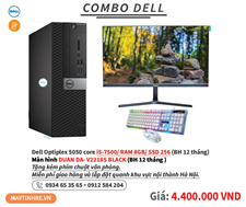 COMBO DELL OPTIPLEX 5050 MÀN HÌNH 22INCH 01	