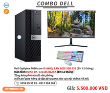 COMBO DELL OPTIPLEX 7060 MÀN 22INCH 03	