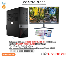 COMBO DELL VOSTRO 3250 MÀN HÌNH 22INCH 01	