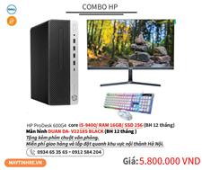 COMBO HP PRODESK 600G4 MÀN HÌNH 22INCH 03	