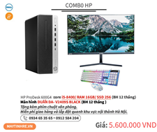COMBO HP PRODESK 600G4 MÀN HÌNH 24INCH 02	