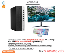 COMBO HP PRODESK 600G4 MÀN HÌNH 24INCH 03	