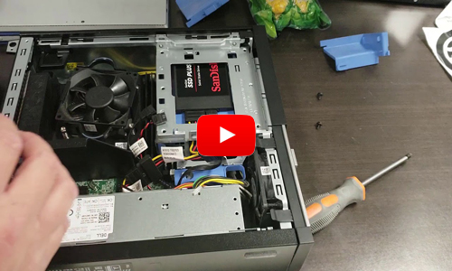 Dell OptiPlex 990 DT Disassembly Process Part 1