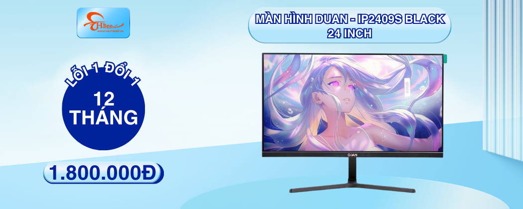 Màn hình Duan - IP2409S Black