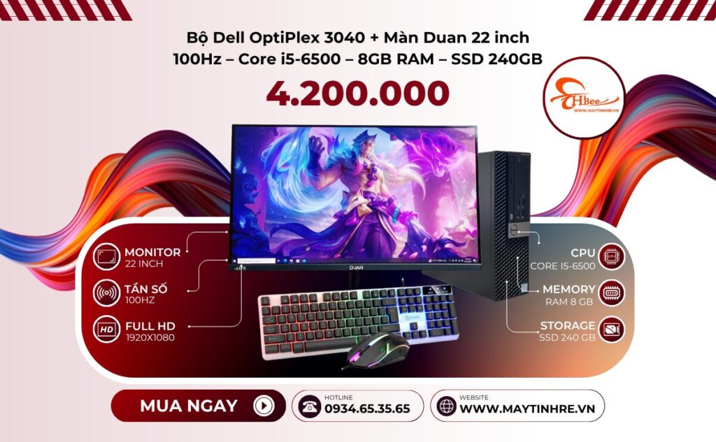 cấu hình máy tính 2025