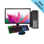Full bộ Dell OptiPlex 3020 Core i5-4570 – 8GB RAM – SSD 120GB - HDD 500GB + Màn hình Lenovo 19 inch